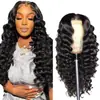 Comércio Exterior Transfronteiriço Perucas Moda Europeia e Americana Lace Front Cabelo Cacheado Pequeno Ondulado África Quente Perucas Lace Front