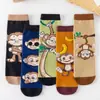 Calcetines de comercio exterior transfronterizos estilo académico coreano japonés para mujer, lindos calcetines de gatito de dibujos animados para otoño e invierno, fabricantes al por mayor