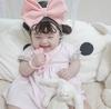Accesorios para el Cabello Infantiles Estilo Coreano 2026 DIY Trenzas de Peluca Hechas a Mano Diadema con Lazo Tocados Diadema para Bebé Doble Cola de Caballo