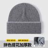 Gorro de Punto Grueso con Logo de Fórmula Estampado Bordado para Exterior Sombrero Melón Construcción de Grupos Turismo Regalo Gorro de Lana Fórmula