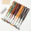 12*12mm Rosario Pulsera Árabe con 33 Cuentas Cadena Pulsera de Rosario Turco Cuentas de Alabanza