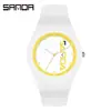 Venta Especial de Liquidación Sanda Reloj Luminoso Impermeable de Movimiento Único para Hombres y Mujeres TJ Procesamiento Promocional Reloj Electrónico