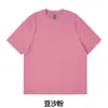 Camiseta de manga corta retro de algodón 100% pesada de 260g, corte holgado, hombros caídos, moderna, lavada y desgastada, venta al por mayor