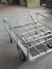 Carro de tigre resistente, carretilla de mano de dos ruedas, carrito pequeño, carro de arrastre, remolque, portador de carga tirado a mano, vehículo de transporte resistente
