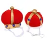 Sombrero de Corona Rojo Terciopelo para Mascotas del Fabricante T, Universal para Gatos y Perros, Sombrero para Disfraz de Fiesta de Cumpleaños, En Stock al por Mayor