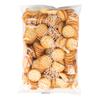 Galleta Yuji xiaoqifu 250g hecha a mano crujiente de copo de nieve horneado galleta redonda pequeña material diy materias primas para nougat