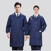 Mono Largo Azul Ropa de Trabajo Almacén a Prueba de Polvo Ropa de Manejo Resistente al Desgaste Ropa de Protección Laboral Abrigo Taller Bata de Laboratorio