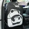 Bolsa colgante de almacenamiento para coche personalizada por el fabricante, bolsa de almacenamiento de mesa pequeña colgante multifuncional creativa, papelera de coche de dibujos animados
