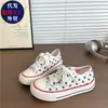 Tênis Finos Respiráveis para Skate Versátil Nicho Original Sapatos Brancos Femininos 2026 Novo Verão Estrela Tênis de Lona Preto Feminino