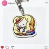 Chaveiro Acrílico Popular Sanrio Desenho Animado Tema Sofá, Estilo Ins Fofo de Alto Valor Pingente Pendurado Atacado