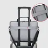 Adequado para Bolsa de Laptop Apple Huawei Lenovo HP Bolsa de Mão Resistente ao Desgaste com Forro de Lã Bolsa de Ombro 15 Maleta