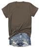 Camiseta lisa de color sólido para comercio exterior europeo y americano, pedido mínimo, camiseta con cualquier texto, patrón a figura, camiseta de dama, punto