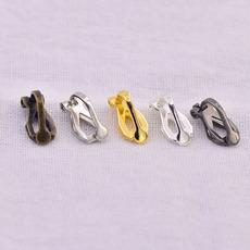 无痛耳夹三角夹无吊简易耳饰  DIY手工耳环小配件饰品配件