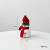 Sombrero de Elfo de Terciopelo Navideño Transfronterizo, Bastón, Colgante de Muñeco de Nieve, Decoración de Ventana, Adorno de Mesa, Arreglo de Árbol de Navidad