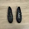 Zapatos de Vestir para el Trabajo 2026 Verano Nuevos Sin Cordones Tacón Grueso Zapatos Individuales Estilo Retro Old Money Zapatos Pequeños de Cuero Británicos