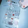 2025 Novo Dumbo Transparente de Gelatina com Aparência de Alta Qualidade e Fofo Adesivo Estéreo 3D DIY Capa de Celular Computador
