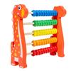 Estante de baliza de cinco velocidades, estante de cálculo, contador, material didáctico de matemáticas, juguetes, bandeja de baliza para niños, juguetes de madera
