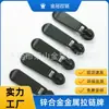 5# peça de cauda de eletroforese cabeça de puxar bolsa de roupa eletroforese cabeça de zíper preto peça de cauda Marca do zíper