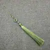 Recordando Xiangfei 12B-7 Hebilla Ping An Borla Antigua Colgante Oreja diy Hecho a Mano Cintura Hanfu Joyería Clásica Cheongsam