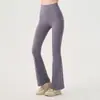 Pantalones Acampanados de Yoga Trasero de Durazno Cintura Alta Levanta Glúteos Ajustados Pierna Ancha Pantalones Deportivos Casuales Adelgazantes Micro Acampanados Fitness Pantalones Largos