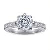 Tonglin Europeu e Americano Novo Anel de Prata de Lei 925 Conjunto Combinado Feminino Anel de Casamento Anel de Noivado Anel de Zircônia Ins Atacado