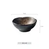 Plato de Cerámica Creativo para Salsa de Soja Material para Comida Snacks Popular Hogareño Vinagre Japonés Sumergido en Platos Tazón Sumergido en Agua Platos para Condimentos Cuadrado