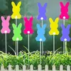 Inserciones de Piso de Pascua Nuevas Transfronterizas Huevos de Fiesta de Pascua Macetas para Interiores y Exteriores Inserciones para Macetas Señales Decorativas