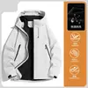 2026 En Stock Nueva Chaqueta Cortavientos de una Sola Capa para Hombre para Exteriores, Chaqueta de Senderismo de Marca Moderna para Primavera y Otoño