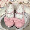 Falda Linda Diaria Versátil Zapatos Lolita de Punta Redonda Novedad 2025 Zapatos Altos Mary Jane