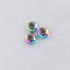 Acero Inoxidable 303 8mm Anillo de Goma Cuentas de Posicionamiento con Cuentas de Goma DIY para Accesorios de Pulseras, Artículos en Stock Transfronterizos