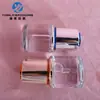 Em estoque: Frasco de óleo essencial de 30ml com fundo grosso, frasco conta-gotas transparente para sérum, frasco com pump para loção, materiais de embalagem cosmética