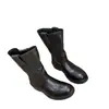 Botas Martin de Estilo Europeo 2026 Desgastadas de Media Pantorrilla para Mujer, Nuevas Botas Vaqueras Occidentales de Otoño, Botines Modernos