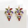 Nuevo deseo Live Venta Caliente Moda Europea y Americana Árbol de Navidad Pendientes Ojo de Caballo Nuevos Pendientes de Diamante Pendientes Mujer Wholesale