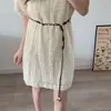Estilo Étnico Vintage Nueva Cadena de Cintura Cinturón Tejido Decorativo para Vestido Falda Pantalones Accesorio Versátil Cadena de Cintura
