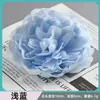 10cm Flor de Peônia Mil Camadas Flor Artificial Cabeça de Flor DIY Acessório de Cabelo Ornamento de Cabelo Acessórios Flor de Seda Flor Falsa Material de Decoração Arranjo Floral