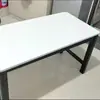 Nuevo Escritorio de Computadora para el Hogar de Acero y Madera Reforzados Escritorio Moderno de Escritura para Dormitorio de una Persona Escritorio de Estudio Escritorio de Oficina Simple