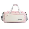Bolsa de Fitness Transfronteriza Rpet Nylon Compartimento Independiente para Zapatos Bolsa de Fitness Yoga Bolsa para Salidas de Viaje Fábrica de Personalización