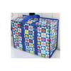 Bolsa Gruesa para Mudanzas con Estampado de Dibujos Animados Bolsa Tejida Gran Capacidad Duradera Bolsa de Equipaje Bolsa de Almacenamiento para Organizar Ropa y Colchas