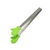 Clipe Criativo de Silicone para Lanches Clipe de Alimentos de Aço Inoxidável de Alta Temperatura Clipe de Gelo de Silicone de Grau Alimentício Clipe Antiderrapante para Cubos de Açúcar Clipe para Batatas Chips