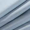 Fornecimento de fábrica tecido de moda jacquard de algodão azul espinha de peixe