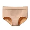 Bragas de Malla Transpirable para Mujer, de Cintura Media, Sin Costuras, Levanta Glúteos, Color Sólido, Cómodas, de Una Pieza, Disponibles en Múltiples Colores