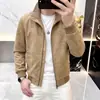 ¡Modelo doméstico! Otoño 2026 nuevo de alta calidad casual versátil moda moderna para hombre chaqueta larga suelta