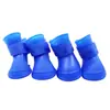 Cachorros Colores Caramelo Antideslizantes Impermeables Goma Lluvia Zapatos Botas Cubre Patas (talla m)