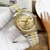 Reloj Mecánico Automático Completo de Acero Inoxidable con Esfera de Diamante de Venta Caliente, Reloj de Moda para Pareja, Reloj Delicado de Una Pieza