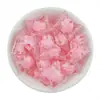 Cuentas de Acrílico Transparente de Color Caramelo 17*21mm al por Mayor Materiales para Manualidades Accesorios para Joyería DIY
