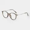 [Té Frío de Primavera] Versión Coreana de marco para estudiante universitario gafas para miopía ultraligeras estilo Ins femenino sentido avanzado cara cuadrada redonda
