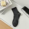 Meias masculinas Xinjiang algodão meia-panturrilha meias de algodão absorvente de suor de negócios cor sólida meias desodorante tenda de verão atacado