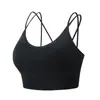 Sutiã esportivo plus size transfronteiriço com bojos e lindo design nas costas, adequado para usar como peça externa, sutiã de ginástica sem fio à prova de choque para mulheres, roupas de yoga