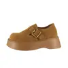 Zapatos para mujer estilo Birkenstock, de suela gruesa, completamente cerrados, nueva colección de otoño 2026, mocasines sin cordones, zapatos populares estilo Birkenstock, mocasines versátiles
