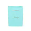 Caja de Regalo Azul Caja con Lazo Caja para Pulsera Caja para Pulsera Caja para Pendientes Anillo Caja de Empaque